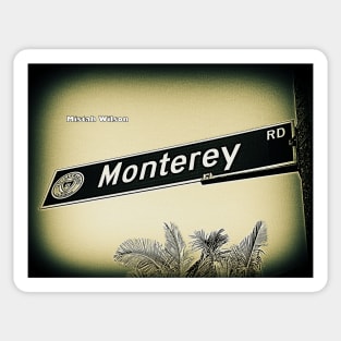 Monterey Road, San Marino, CA by Mistah Wilson Sticker